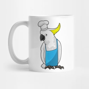 Parrot as Chef with Cooking hat Mug